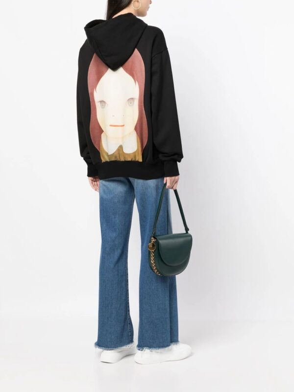 Stella McCartney  graphic-print cotton hoodie - Image 2