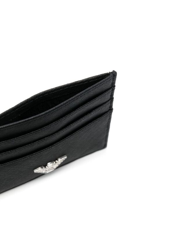 Emporio Armani logo-plaque cardholder - Image 3