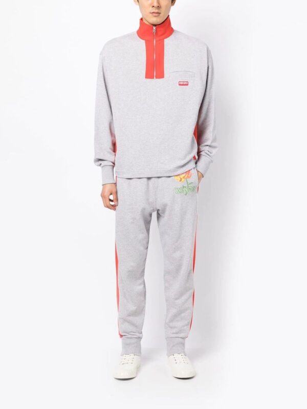Kenzo  rose-embroidery track pants - Image 2