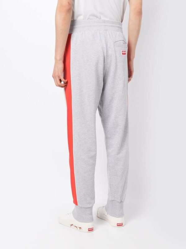 Kenzo  rose-embroidery track pants - Image 4