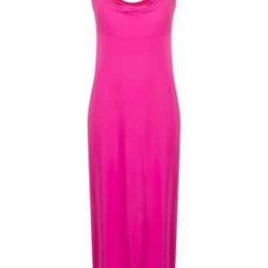 Versace Medusa plaque midi dress