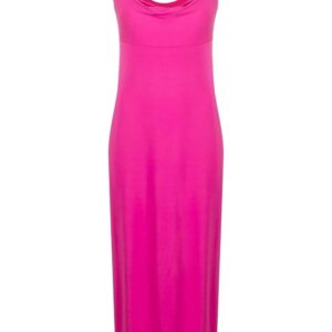 Versace Medusa plaque midi dress