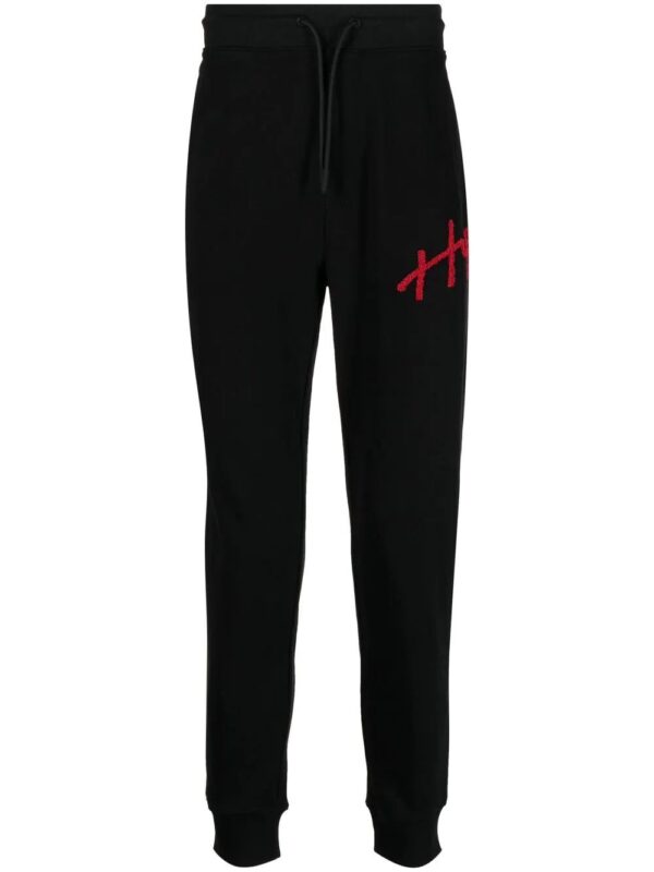 HUGO  logo-appliqué track pants