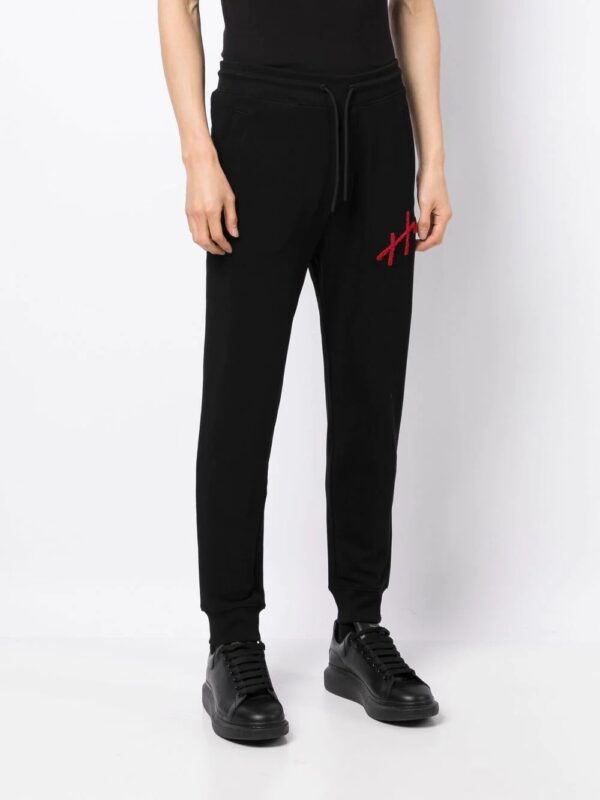 HUGO  logo-appliqué track pants - Image 3