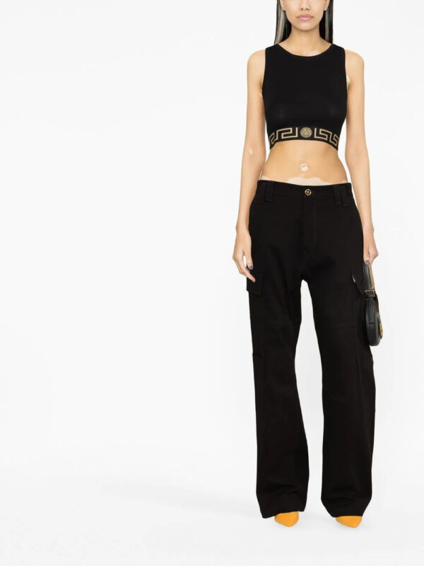 Versace  Greca Border crop top - Image 2