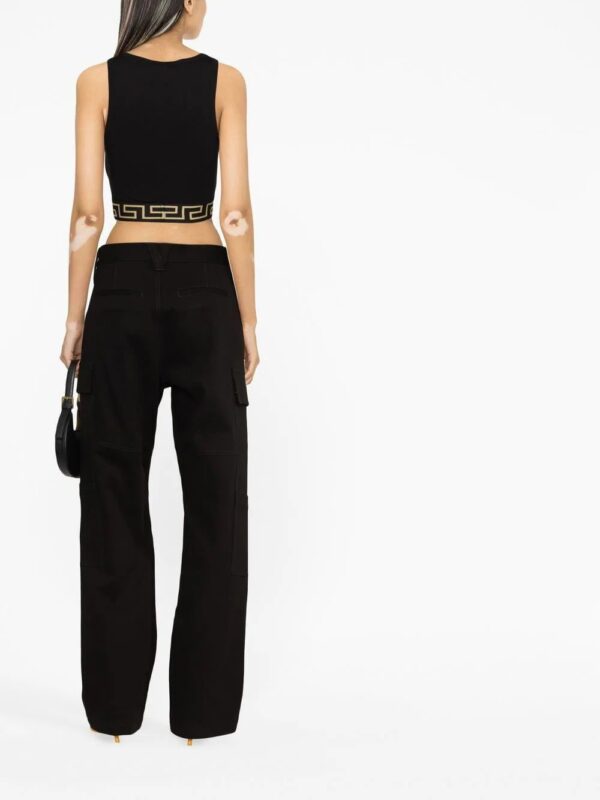 Versace  Greca Border crop top - Image 4