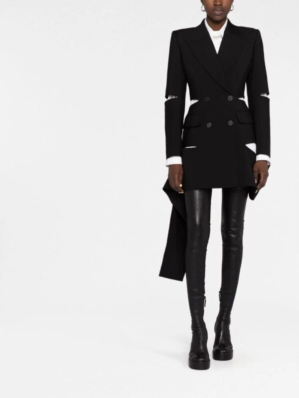 Alexander McQueen  cut-out blazer dress - Image 2