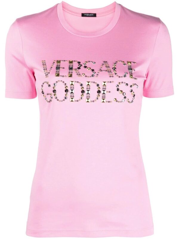 Versace  logo-embellished T-shirt