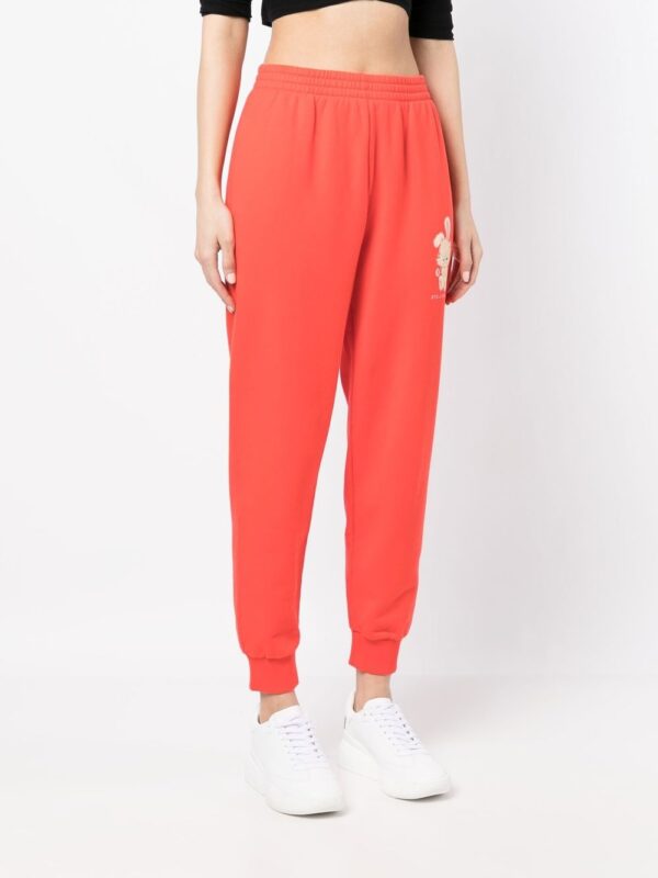 Stella McCartney  graphic-print tapered track pants - Image 3