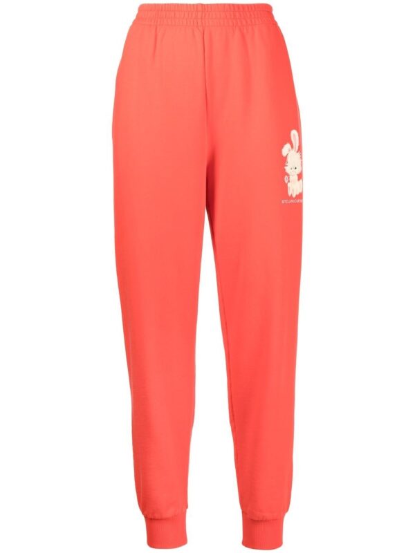 Stella McCartney  graphic-print tapered track pants