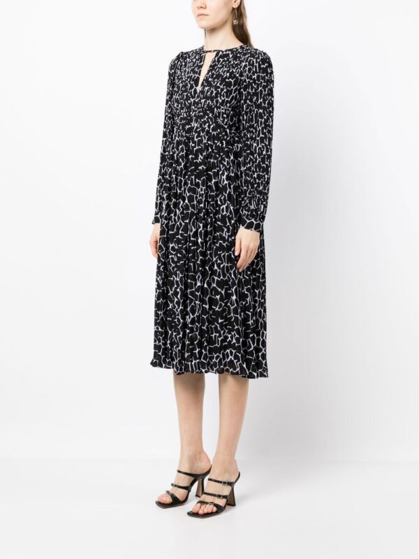 Michael Kors giraffe-print midi dress - Image 3