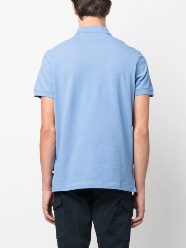 Tommy Hilfiger logo-embroidered polo shirt - Image 4