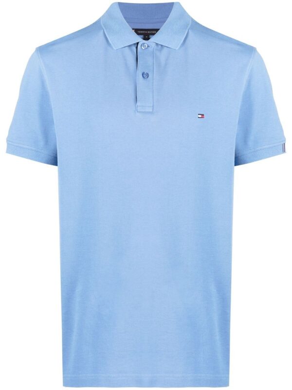 Tommy Hilfiger  logo-embroidered polo shirt