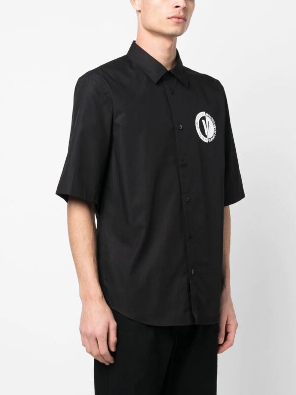 Versace Jeans Couture  logo print short-sleeve shirt - Image 2