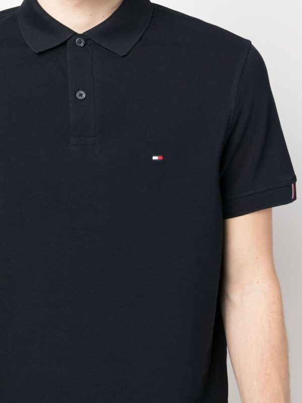 Tommy Hilfiger logo-embroidery polo shirt - Image 5