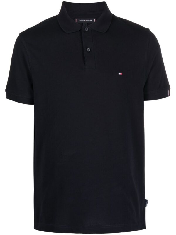 Tommy Hilfiger logo-embroidery polo shirt