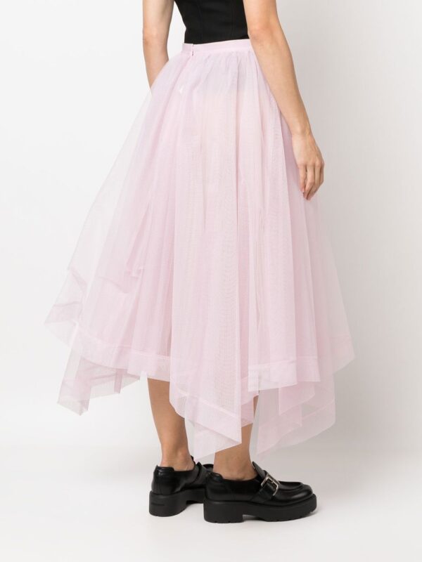 Alexander McQueen  asymmetric-design tiered-skirt - Image 4