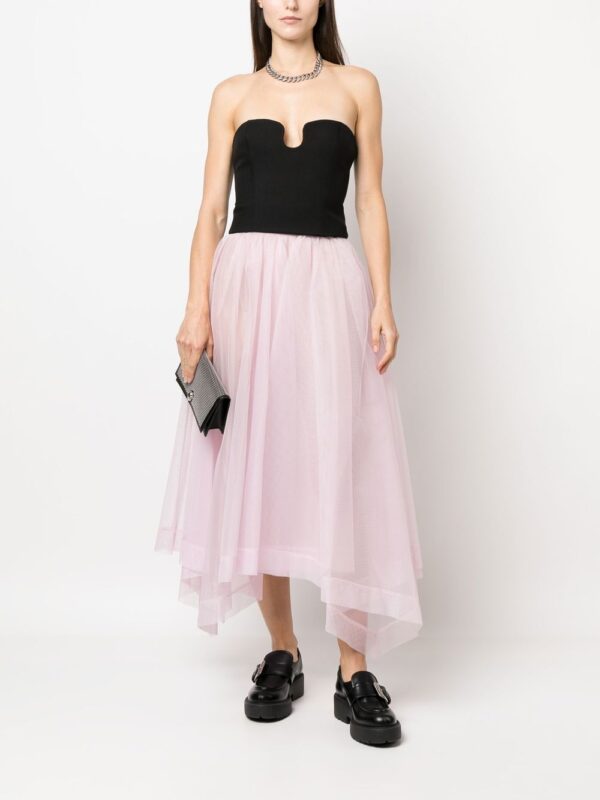 Alexander McQueen  asymmetric-design tiered-skirt - Image 2