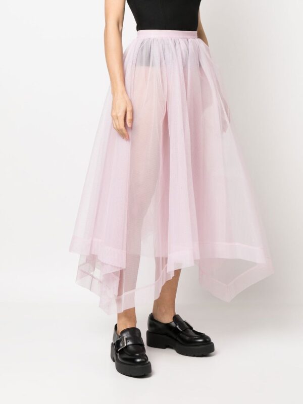Alexander McQueen  asymmetric-design tiered-skirt - Image 3