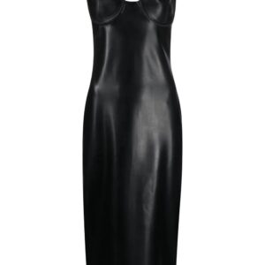 Versace  sweetheart-neck sleeveless dress