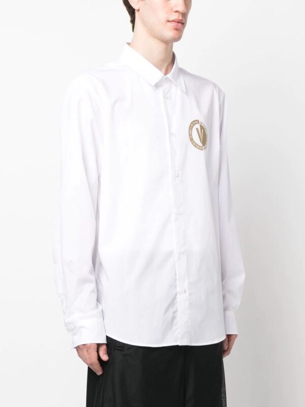 Versace Jeans Couture  logo print buttoned shirt - Image 2