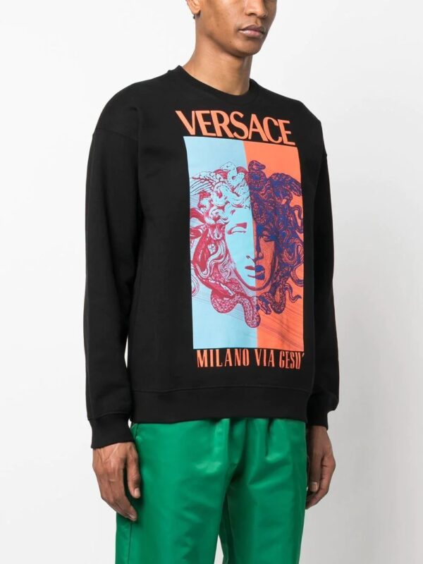 Versace  Medusa logo-print sweatshirt - Image 3