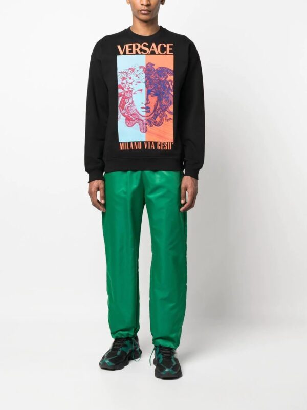Versace  Medusa logo-print sweatshirt - Image 2