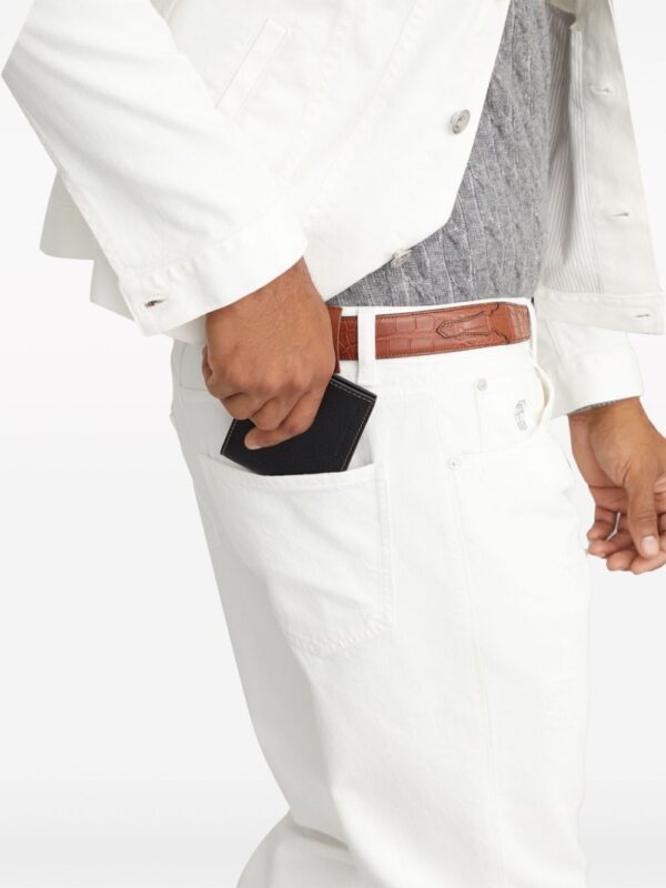 Brunello Cucinelli bi-fold leather wallet - Image 4
