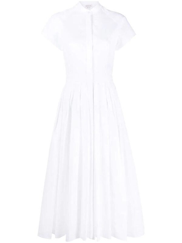 Alexander McQueen  cotton shirt dress