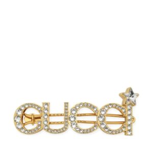 Gucci  crystal-embellished hair clip