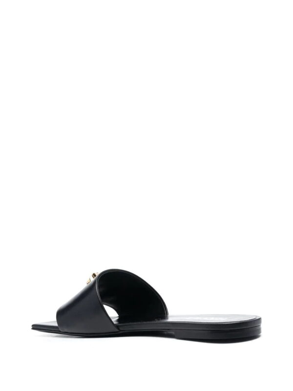 Versace  Medusa-plaque leather sandals - Image 3