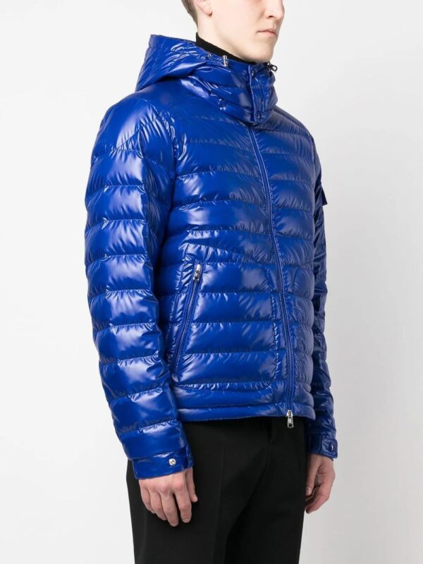 Moncler  logo-patch padded down jacket - Image 3