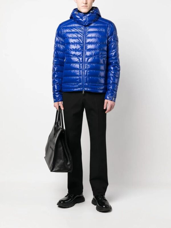 Moncler  logo-patch padded down jacket - Image 2