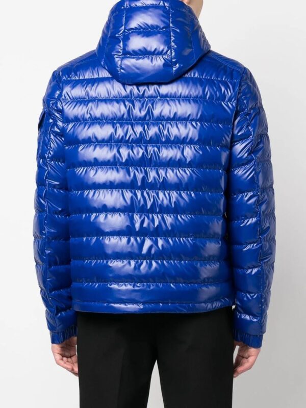 Moncler  logo-patch padded down jacket - Image 4