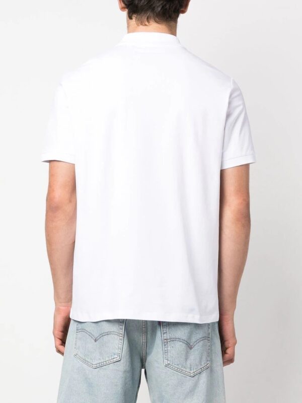 Karl Lagerfeld  Ikonik Karl zipped polo shirt - Image 4