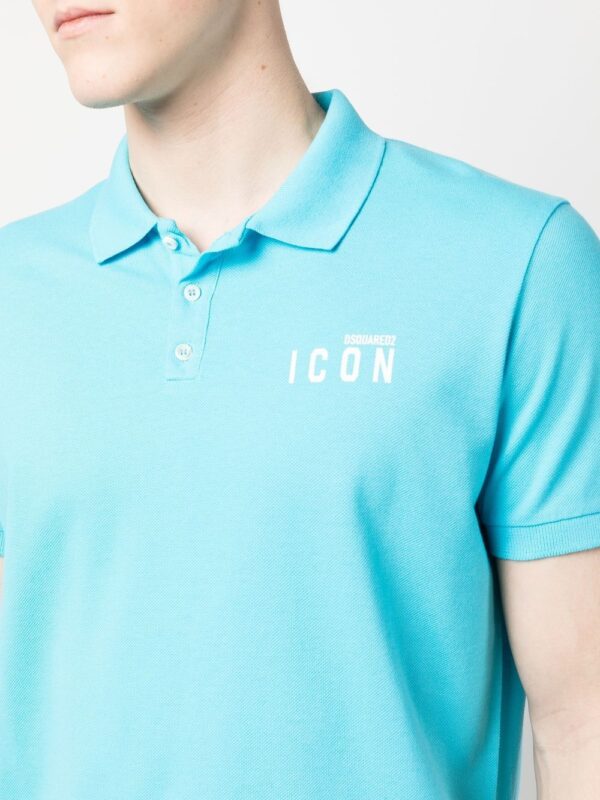 Dsquared2 cotton polo shirt - Image 5
