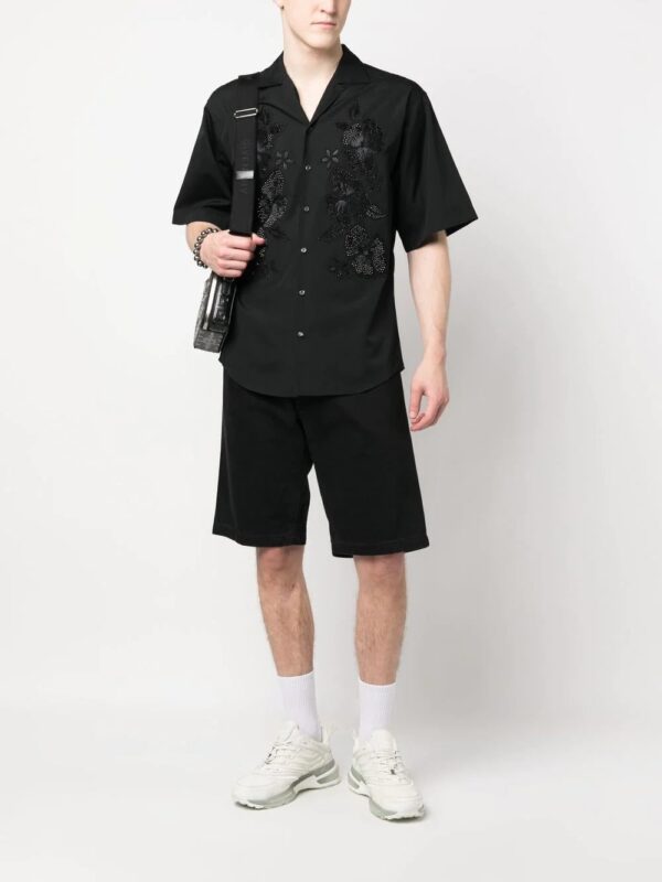 Dsquared2  floral-print short-sleeved shirt - Image 2