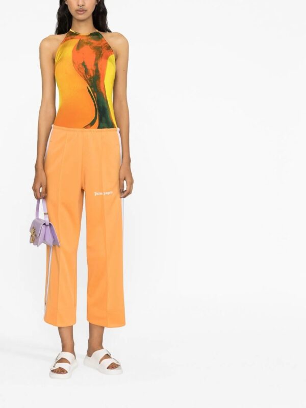 Palm Angels  side-stripe cropped track pants - Image 2