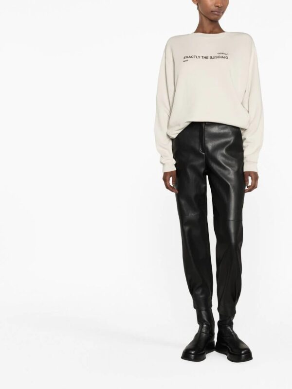 Off-White  slogan-print sweatshirt - Image 2