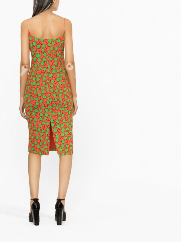 Moschino graphic-print midi dress - Image 3