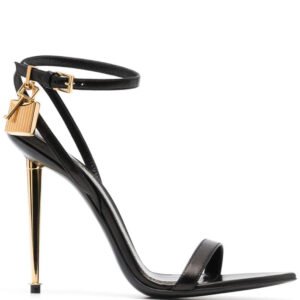 TOM FORD  Padlock 105mm leather sandals