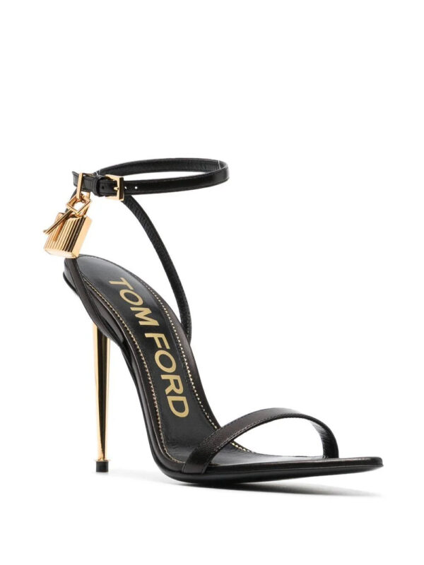 TOM FORD  Padlock 105mm leather sandals - Image 2