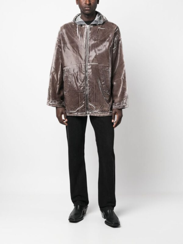 Diesel  coated denim jacket - Image 2