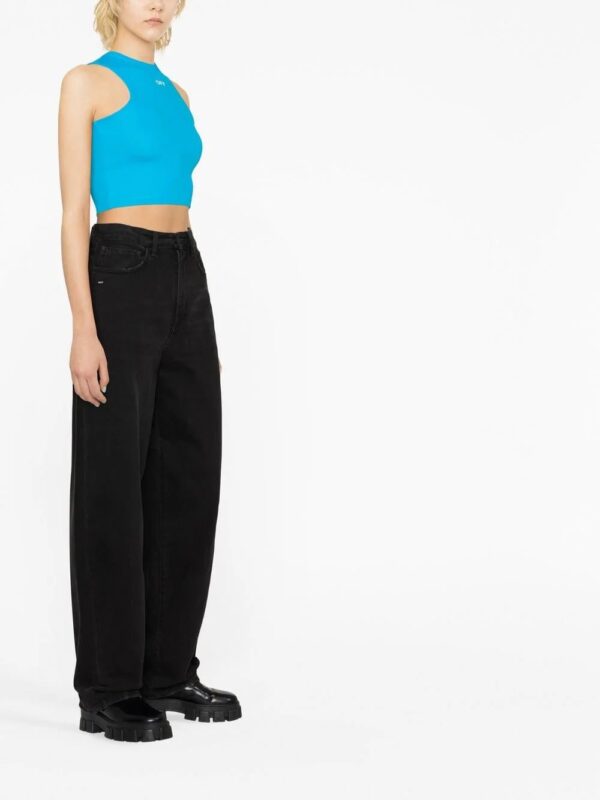 Off-White  Rowing logo-print crop top - Image 3
