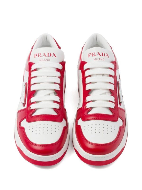 Prada Downtown two-tone sneakers - Image 4