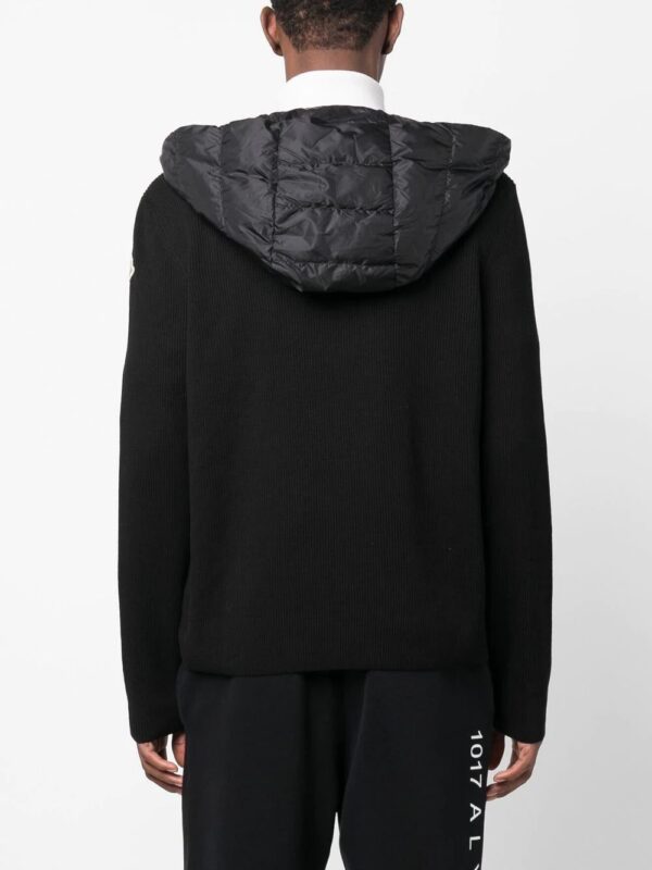 Moncler  padded knitted jacket - Image 4