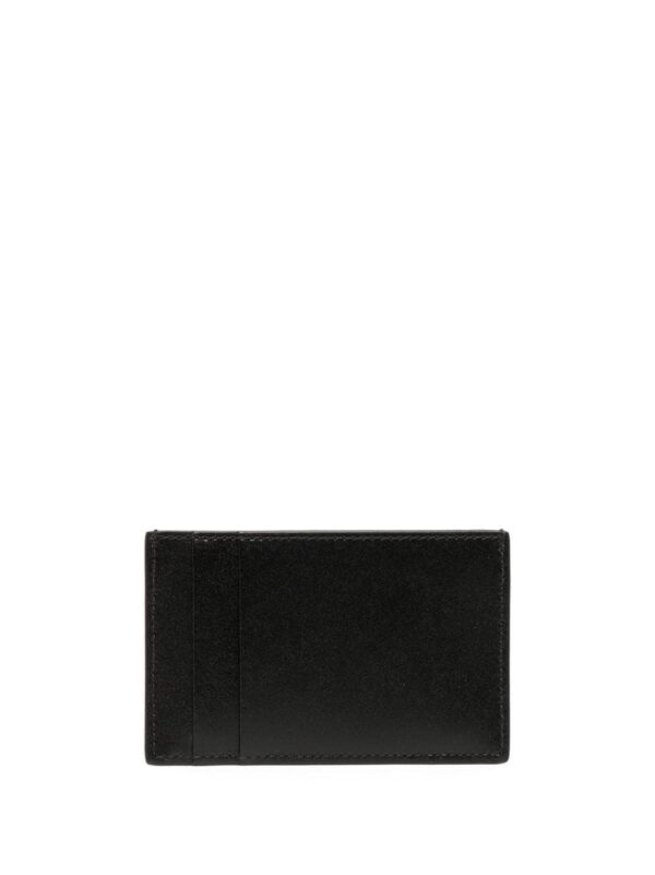 Alexander McQueen logo-print leather cardholder - Image 2