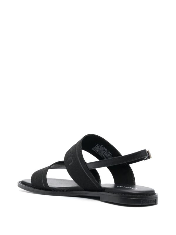 Calvin Klein  debossed-logo leather sandals - Image 3