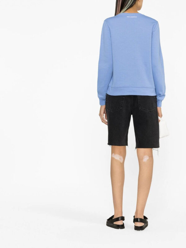 Karl Lagerfeld  Ikonik Karl-print crew neck sweatshirt - Image 3