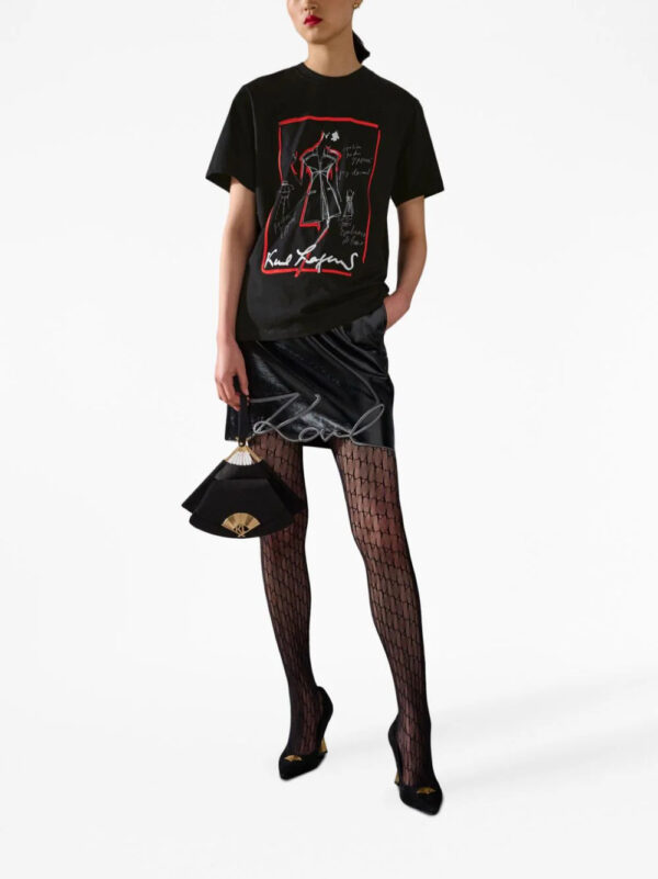 Karl Lagerfeld  Karl Series graphic-print T-shirt - Image 2